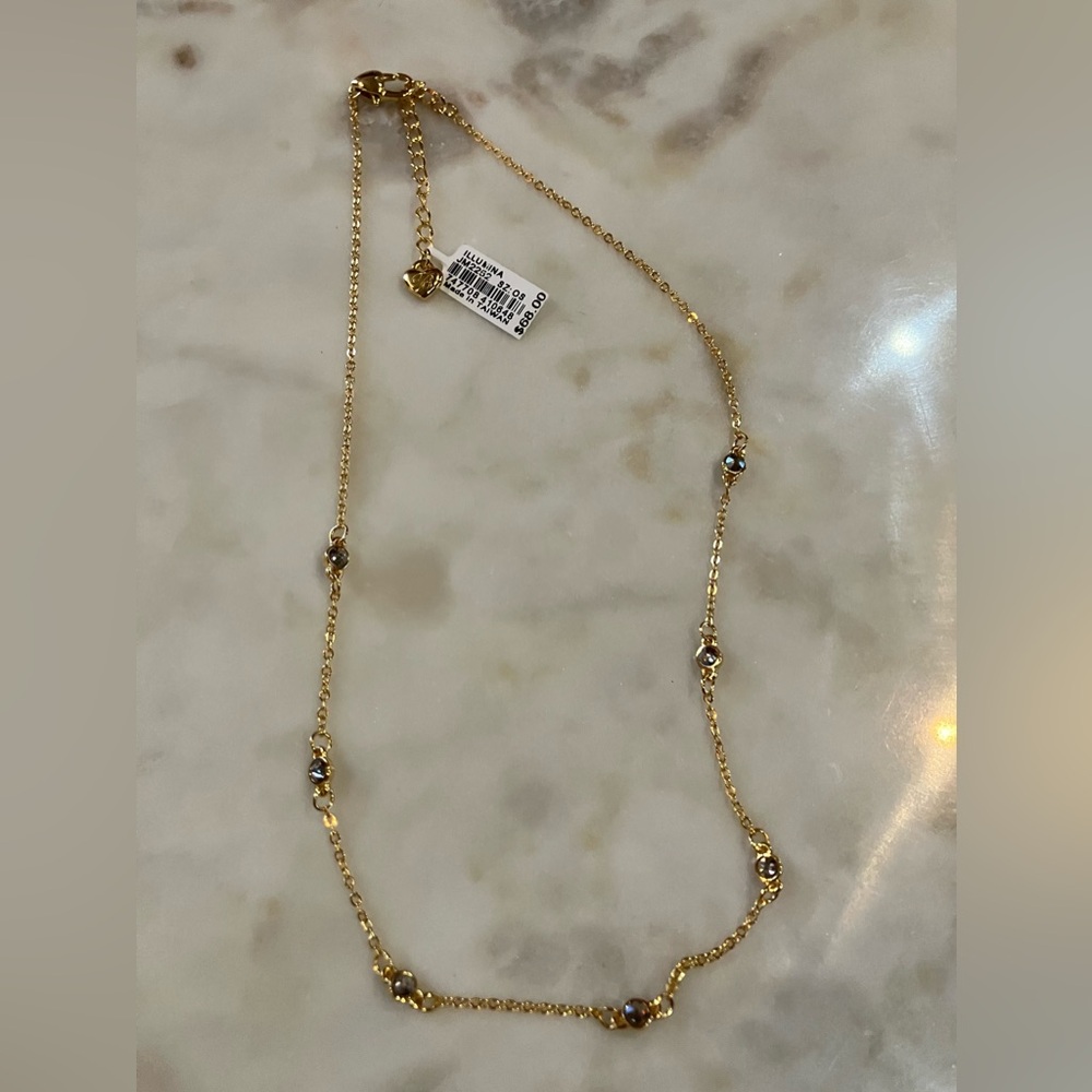 ❤️BRIGHTON ILLUMIA PETITE NECKLACE GOLD NWT